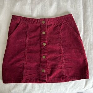 Altar’d State corduroy skirt
